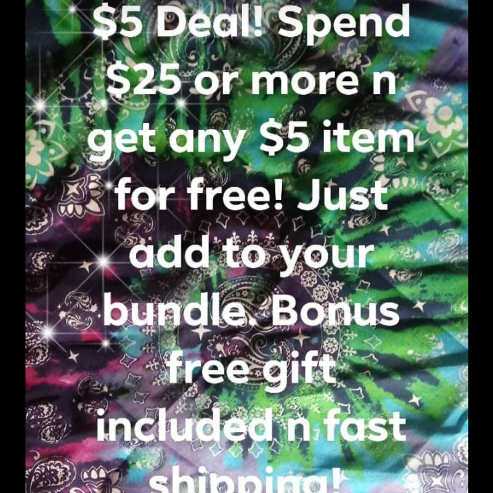 $5 Deal! Read for more info! 😁